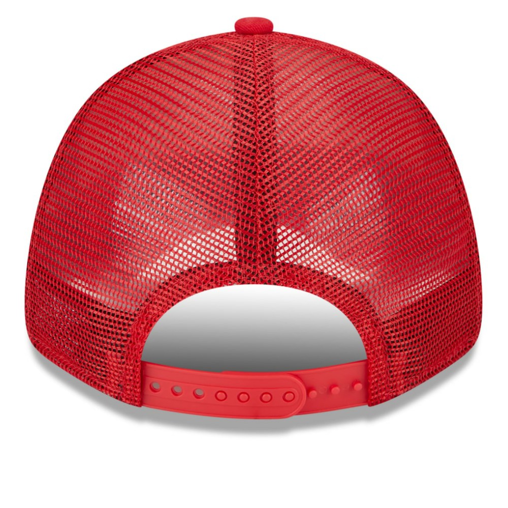 Washington Nationals New Era Team Stripe Trucker 9FORTY Snapback Hat | MLB US