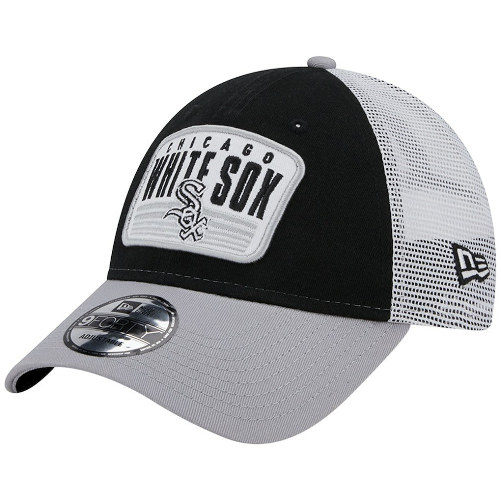 Chicago White Sox New Era Two-Tone Patch 9FORTY Snapback Hat | MLB New