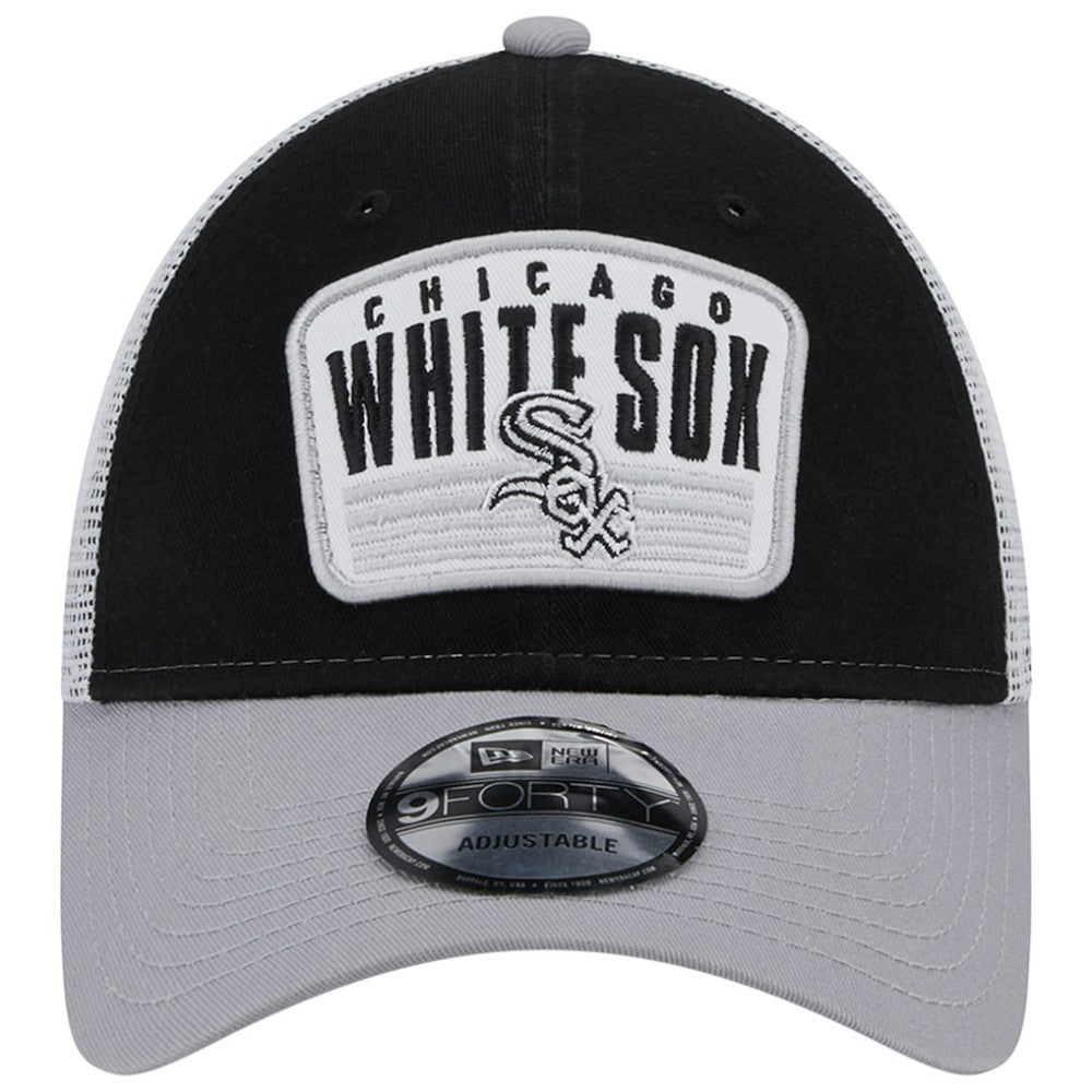 Chicago White Sox New Era Two-Tone Patch 9FORTY Snapback Hat | MLB New