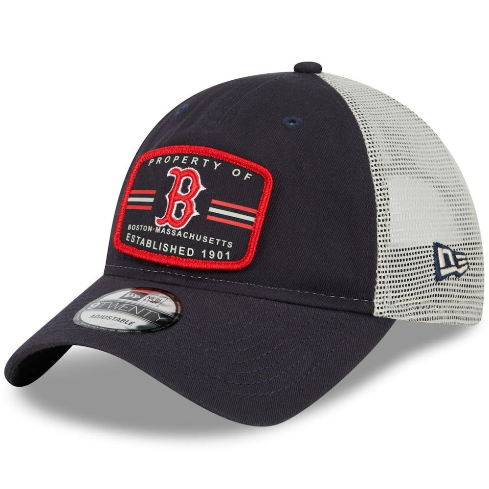 Boston Red Sox New Era Property Trucker 9TWENTY Snapback Hat | MLB For sale