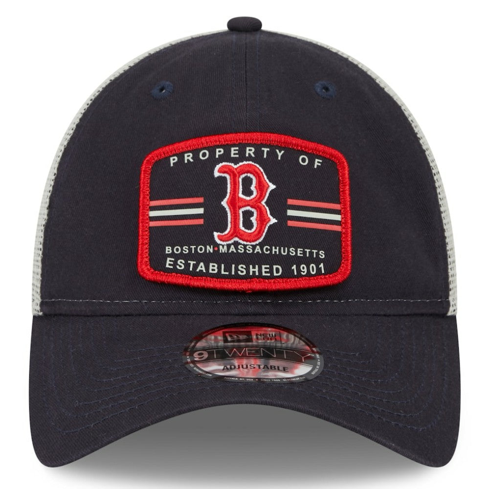 Boston Red Sox New Era Property Trucker 9TWENTY Snapback Hat | MLB For sale
