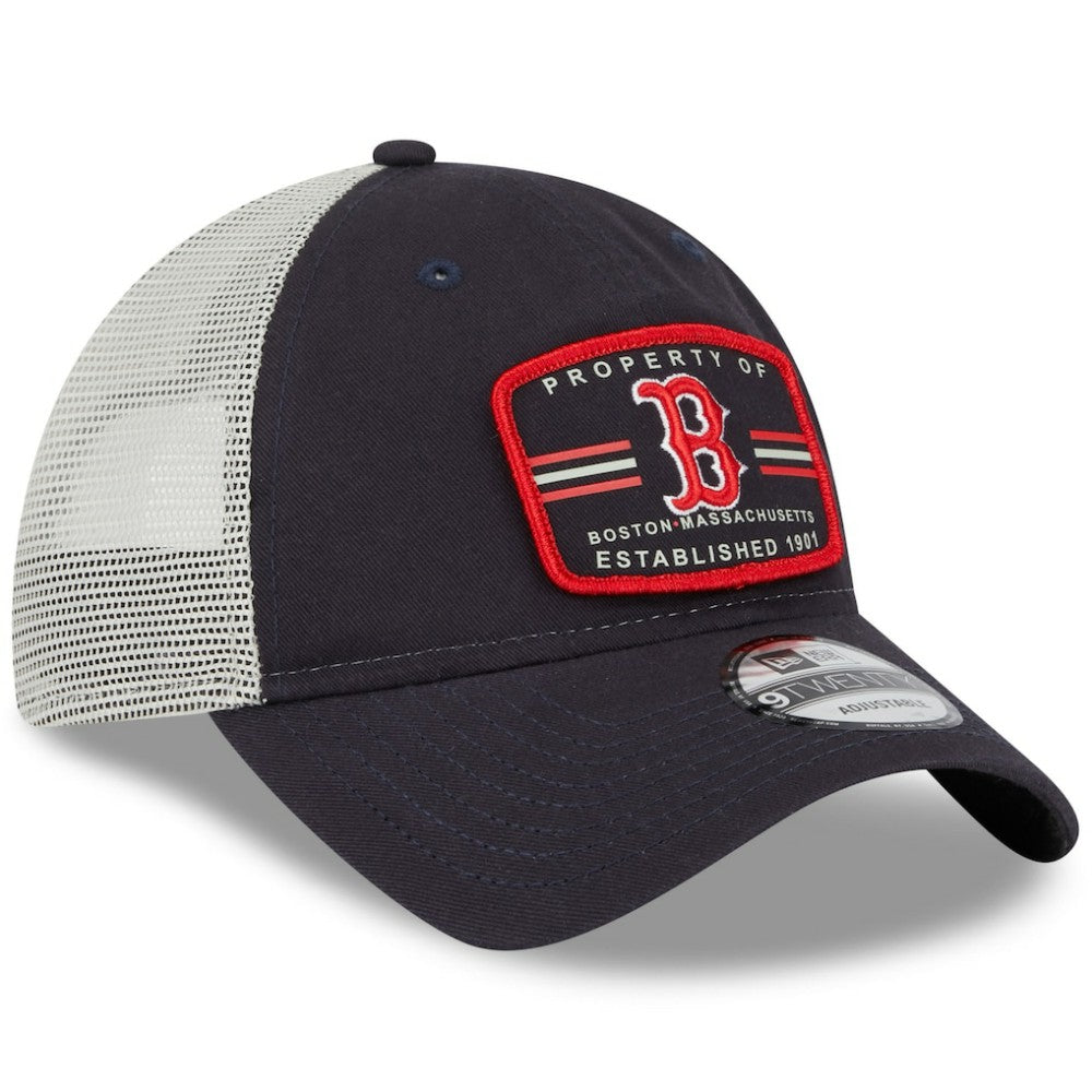 Boston Red Sox New Era Property Trucker 9TWENTY Snapback Hat | MLB For sale
