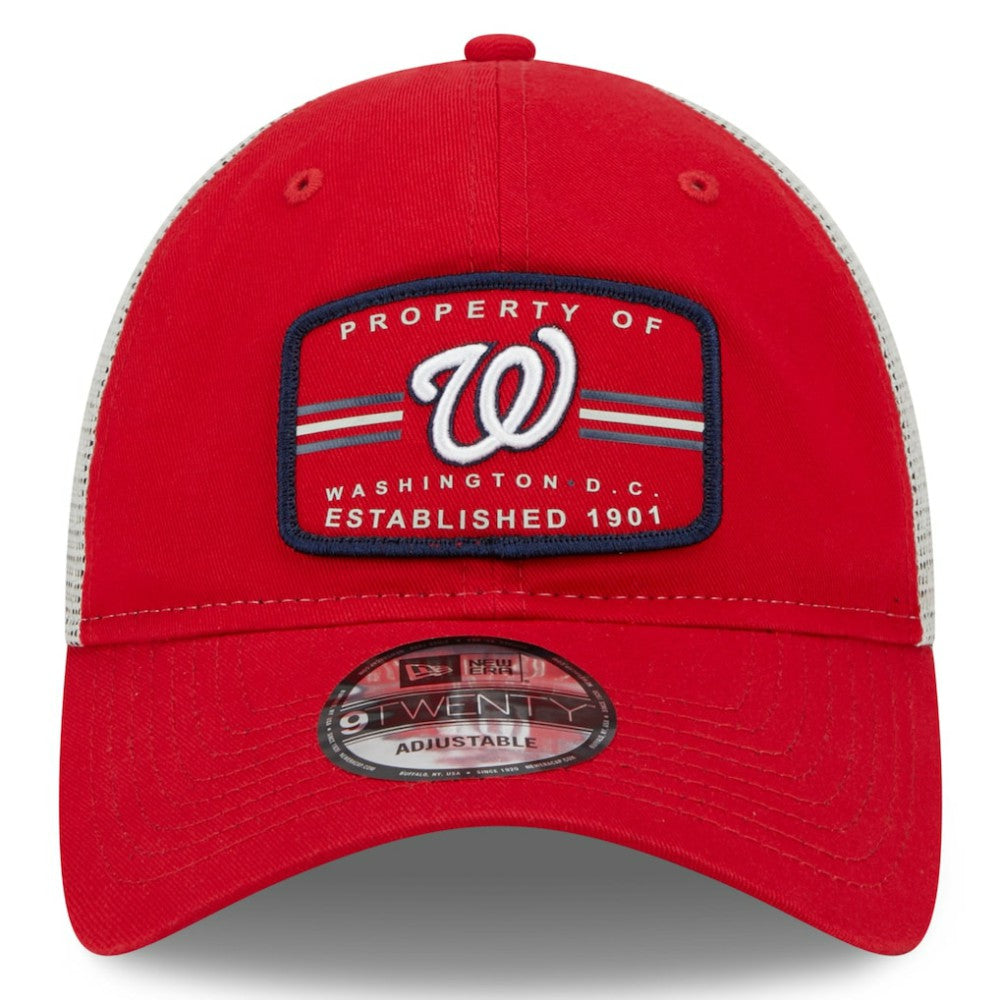 Washington Nationals New Era Property Trucker 9TWENTY Snapback Hat | MLB On Sale