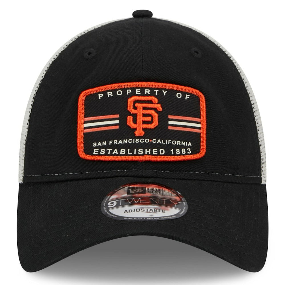 San Francisco Giants New Era Property Trucker 9TWENTY Snapback Hat | MLB On Sale