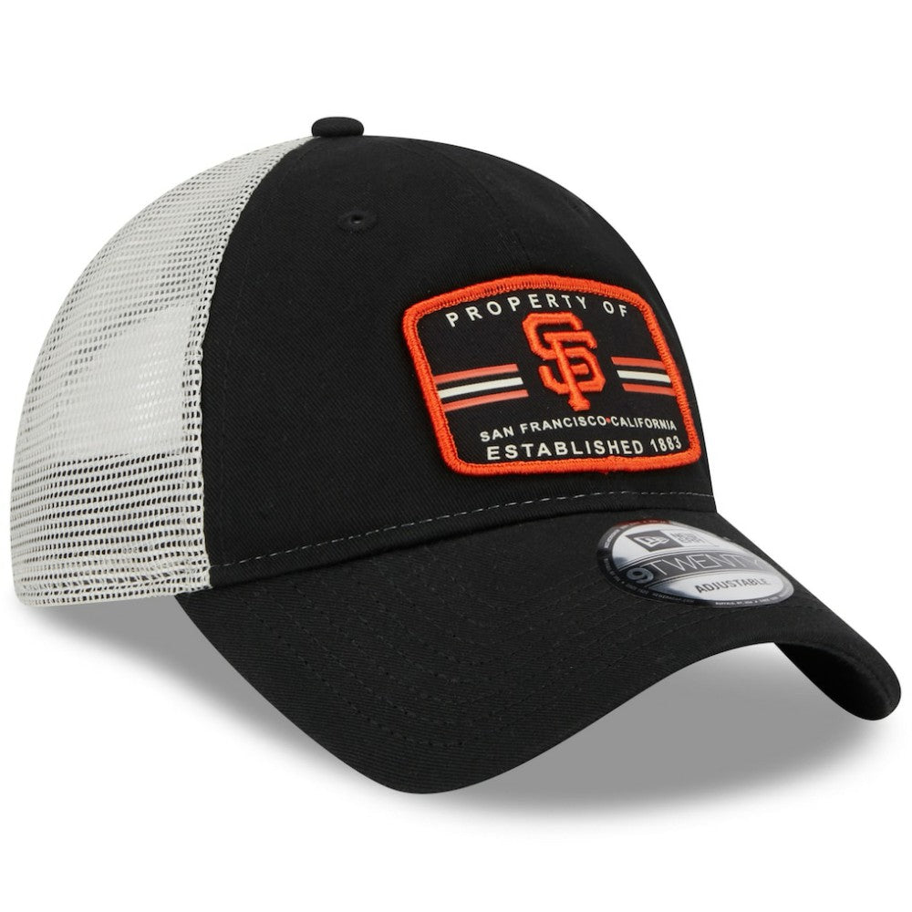 San Francisco Giants New Era Property Trucker 9TWENTY Snapback Hat | MLB On Sale