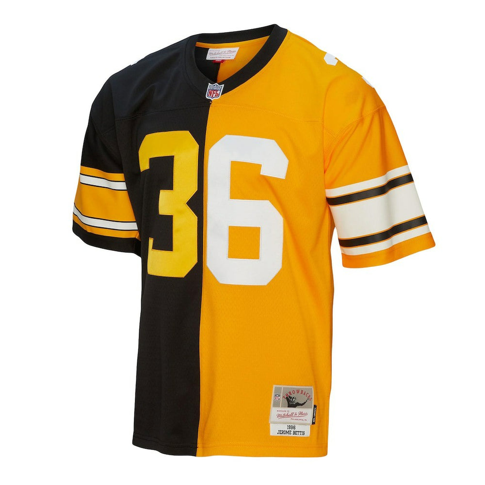 Pittsburgh Steelers Mitchell & Ness Jerome Bettis  1996 Split Legacy Replica Jersey