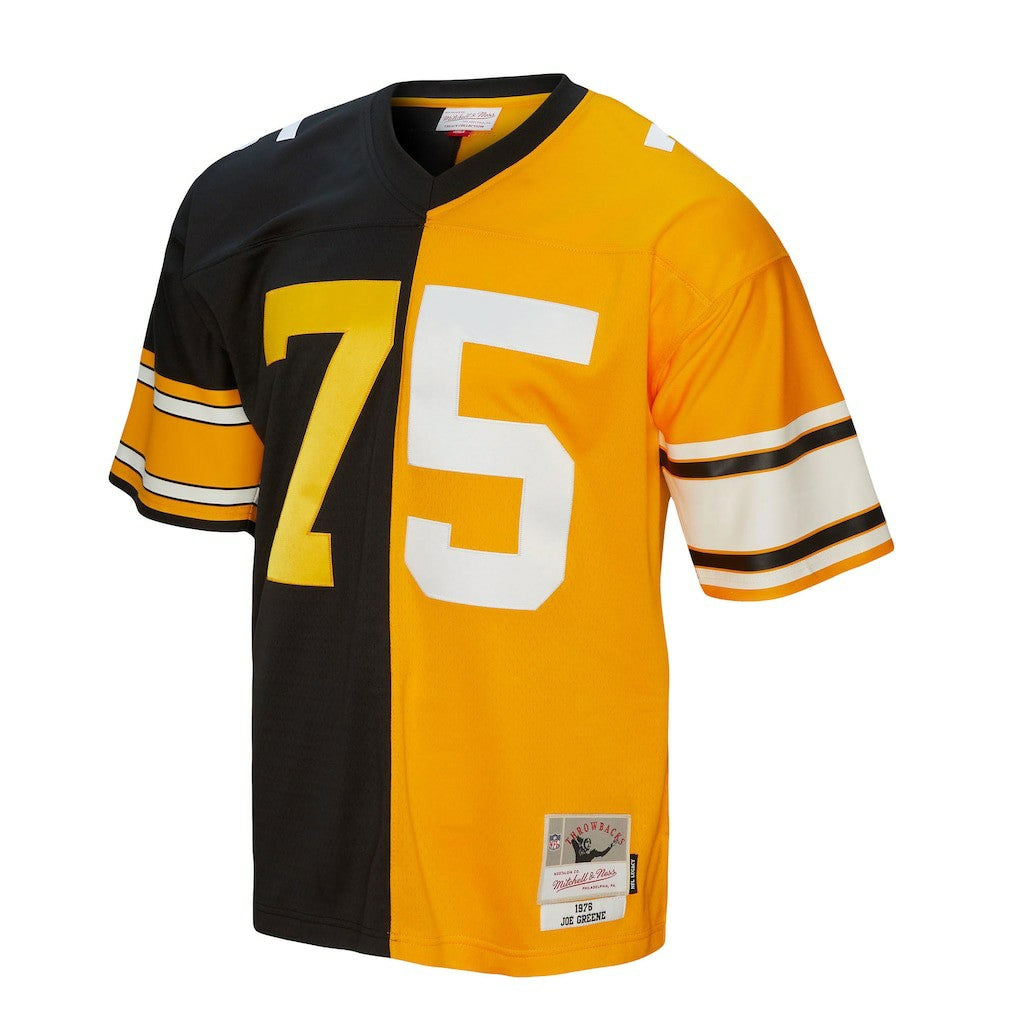 Pittsburgh Steelers Mitchell & Ness Joe Greene  1976 Split Legacy Replica Jersey