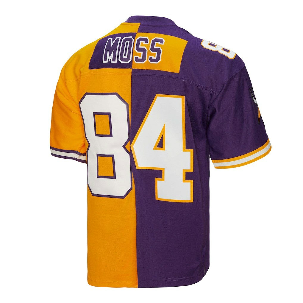 Minnesota Vikings Mitchell & Ness Randy Moss  1998 Split Legacy Replica Jersey