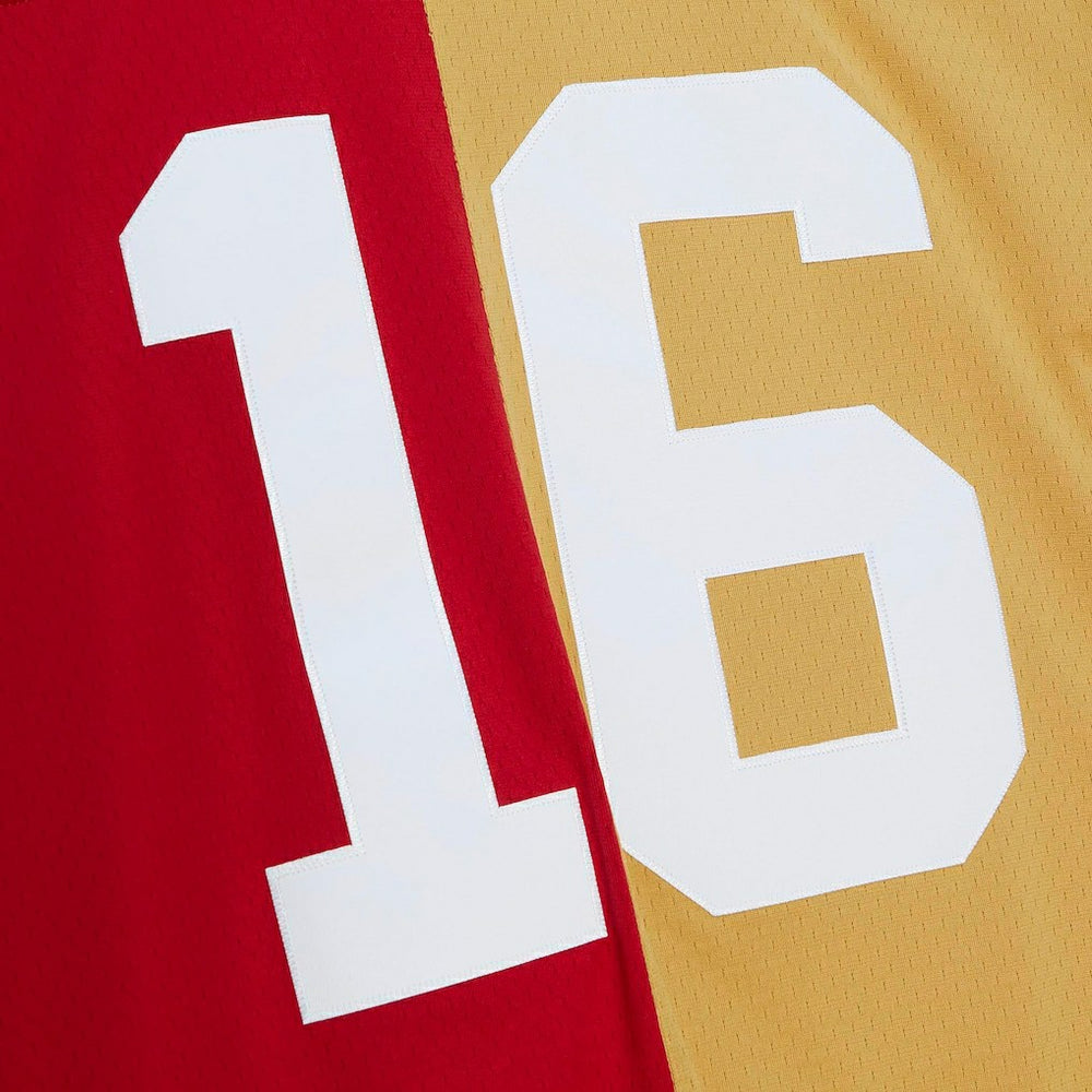 San Francisco 49ers Mitchell & Ness Joe Montana  1990 Split Legacy Replica Jersey