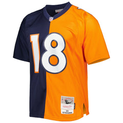 Denver Broncos Mitchell & Ness Peyton Manning  2015 Split Legacy Replica Jersey