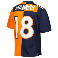 Denver Broncos Mitchell & Ness Peyton Manning  2015 Split Legacy Replica Jersey