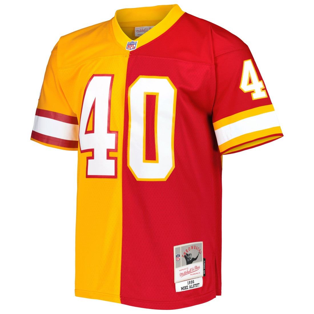 Tampa Bay Buccaneers Mitchell & Ness Mike Alstott  1996 Split Legacy Replica Jersey