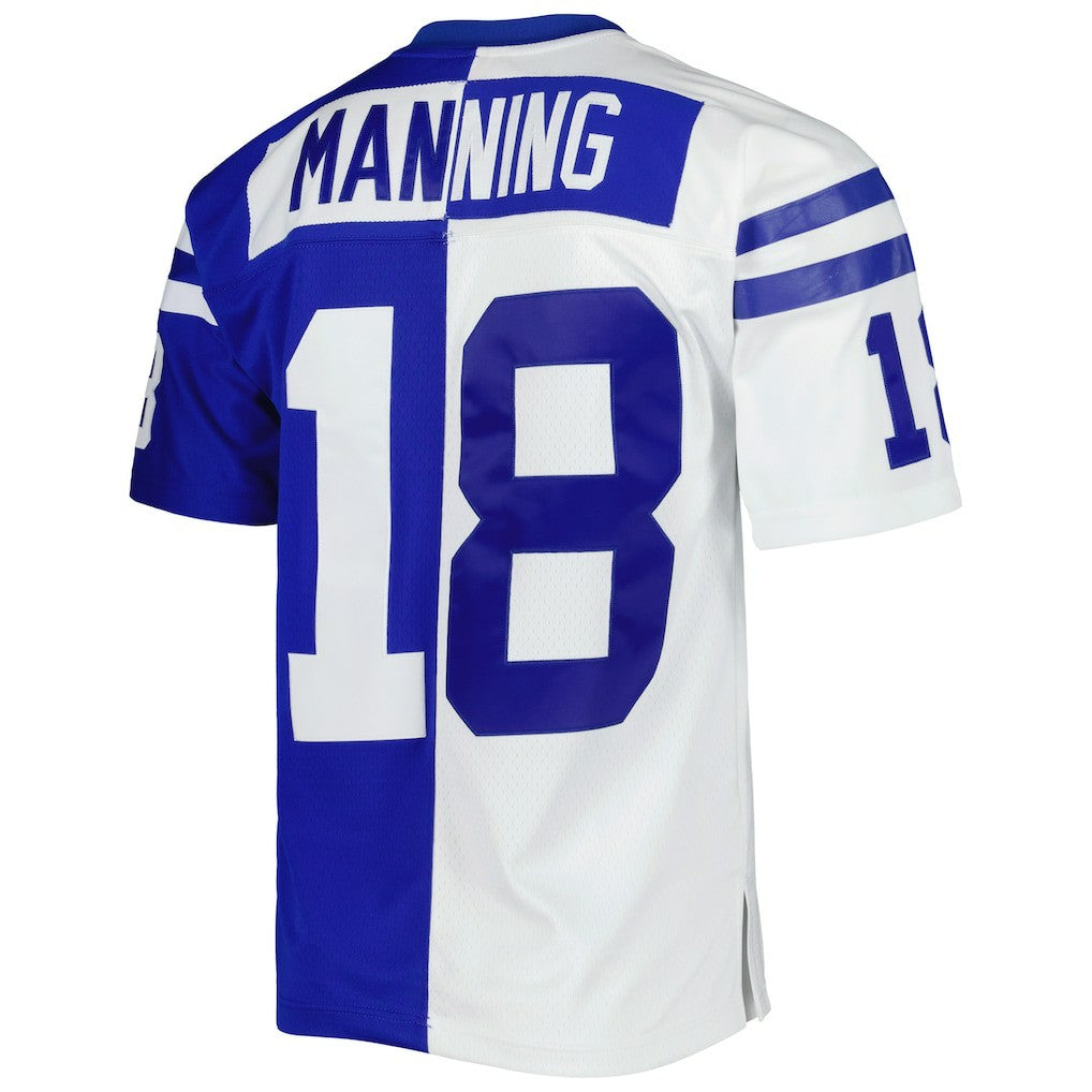 Indianapolis Colts Mitchell & Ness Peyton Manning  1998 Split Legacy Replica Jersey