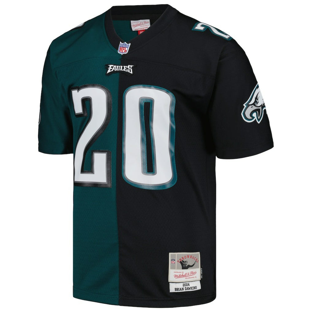 Philadelphia Eagles Mitchell & Ness Brian Dawkins  2004 Split Legacy Replica Jersey