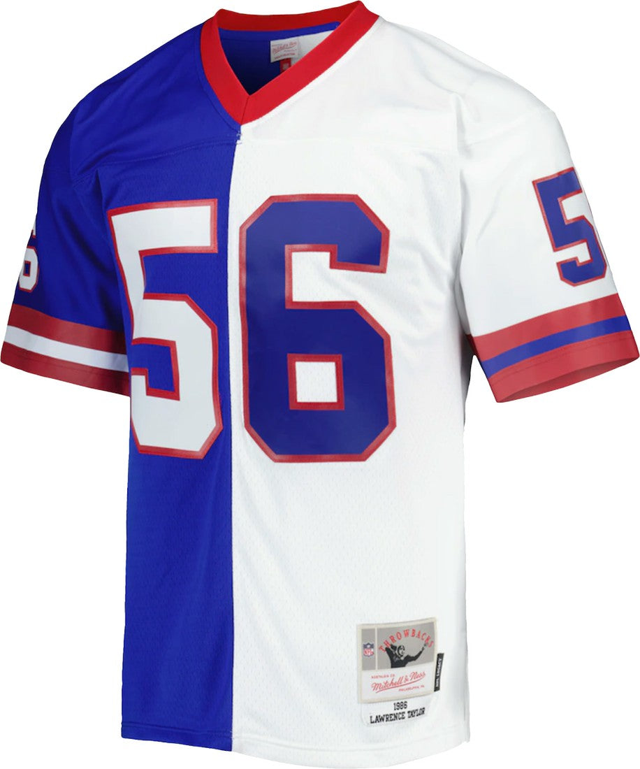 New York Giants Mitchell & Ness Lawrence Taylor  1986 Split Legacy Replica Jersey