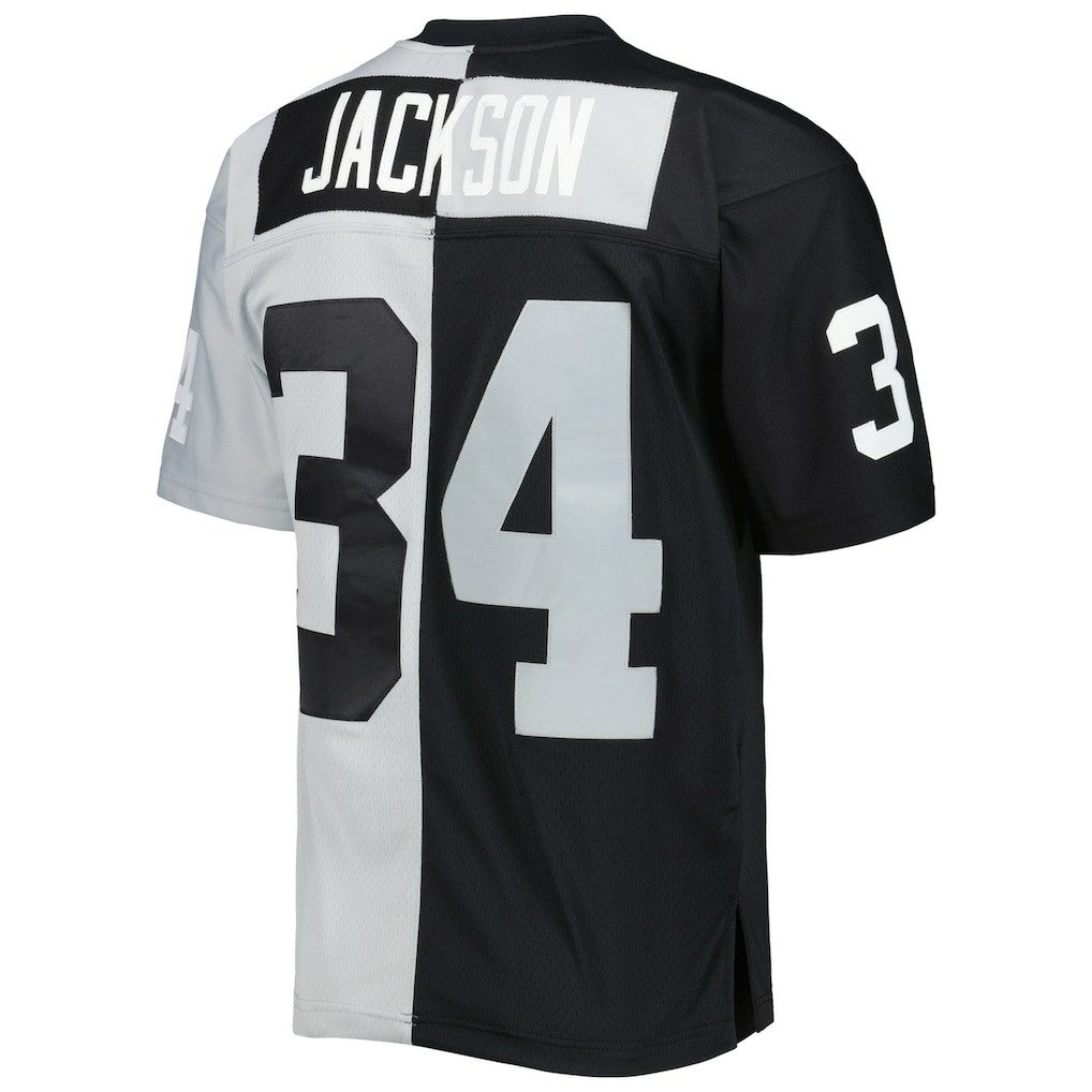 Las Vegas Raiders Mitchell & Ness Bo Jackson  1988 Split Legacy Replica Jersey