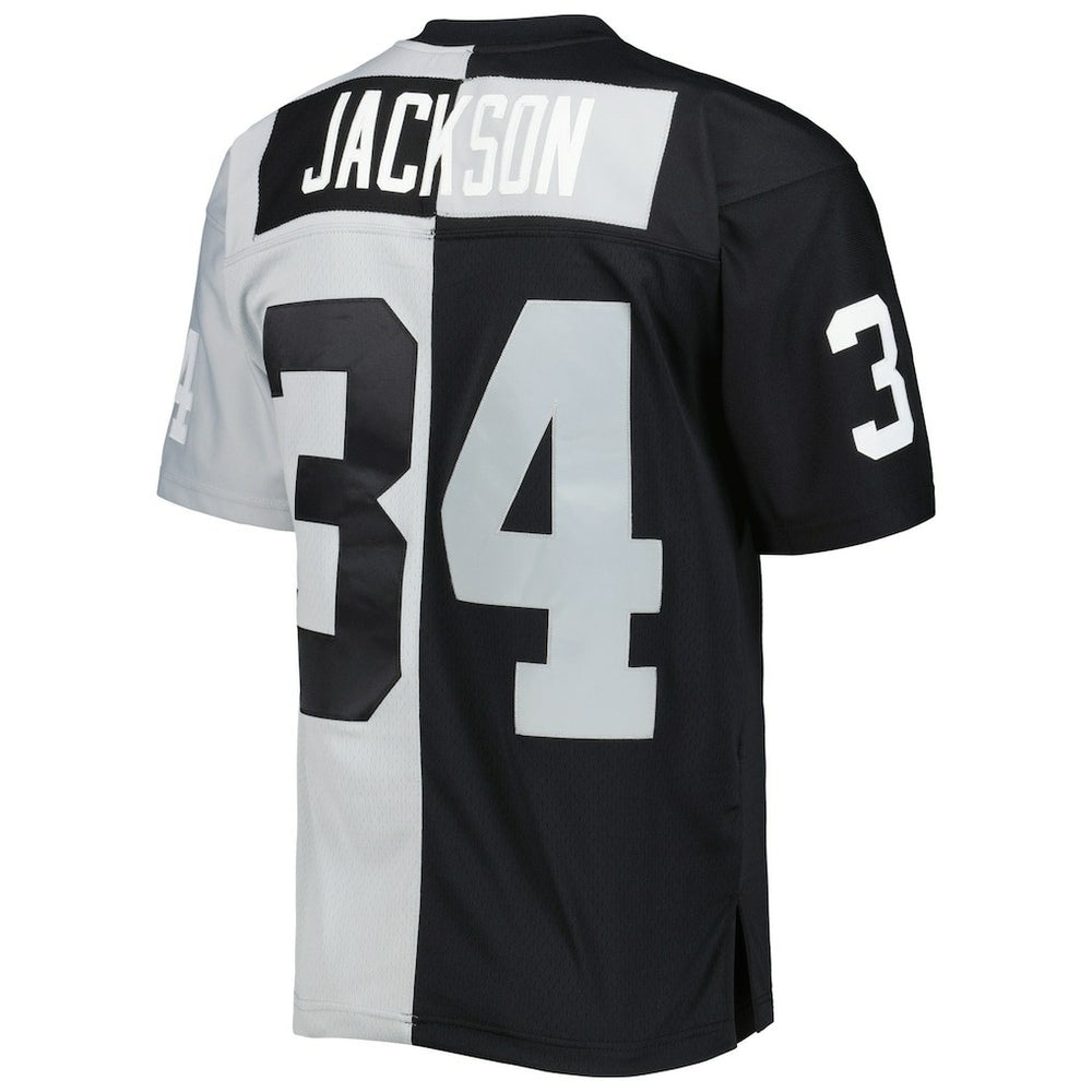 Las Vegas Raiders Mitchell & Ness Bo Jackson  1988 Split Legacy Replica Jersey