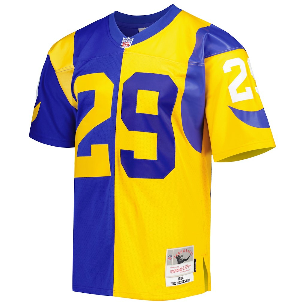 Los Angeles Rams Mitchell & Ness Eric Dickerson  1984 Split Legacy Replica Jersey