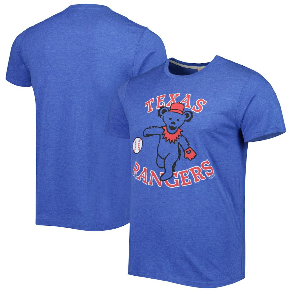 Texas Rangers Homage Grateful Dead Tri-Blend T-Shirt | MLB Shop