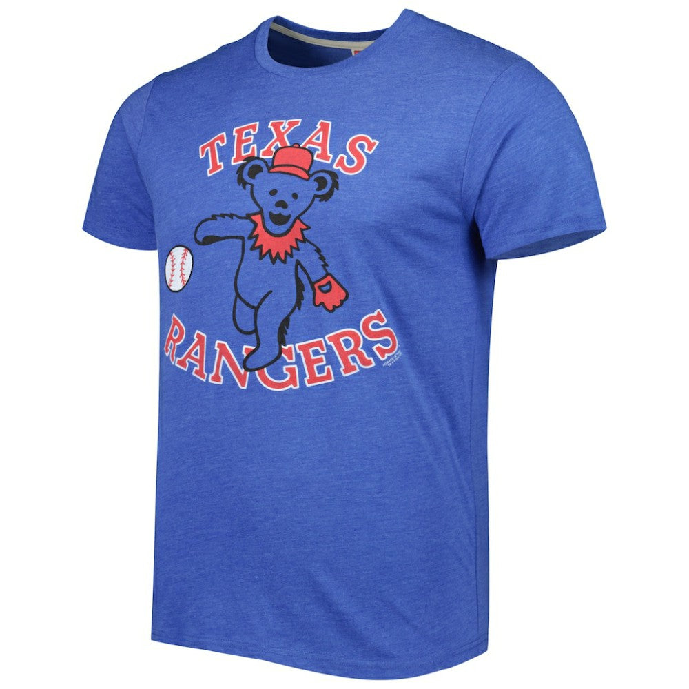 Texas Rangers Homage Grateful Dead Tri-Blend T-Shirt | MLB Shop