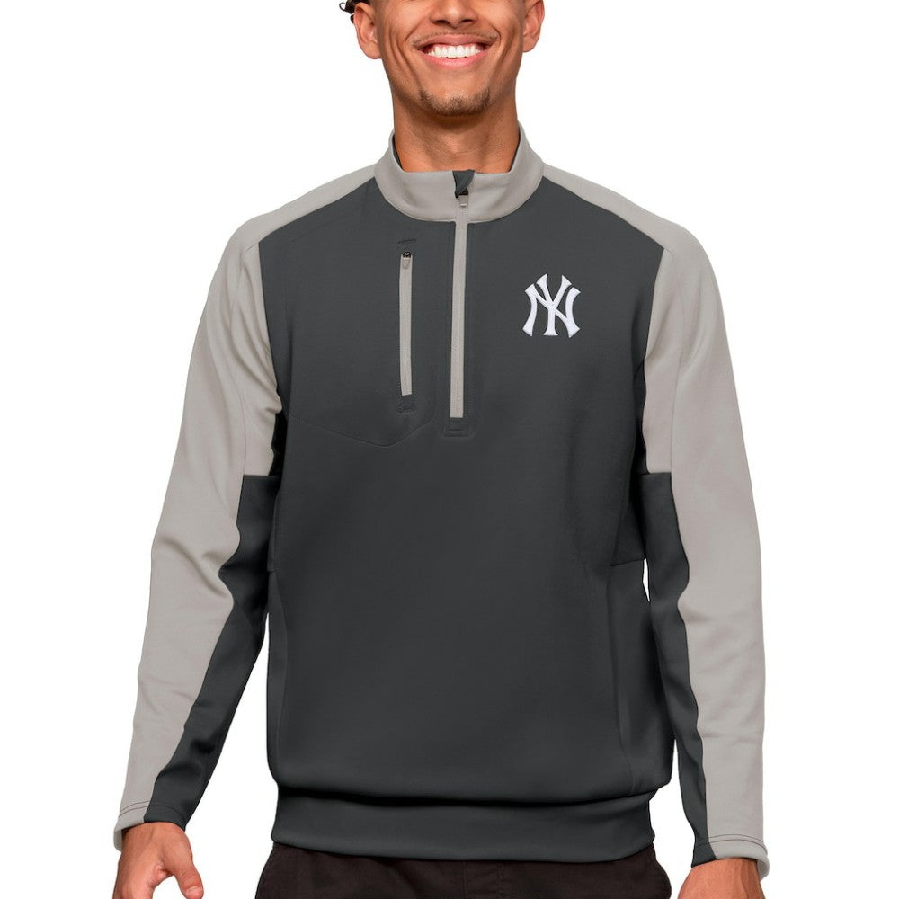 New York Yankees Antigua Team Quarter-Zip Pullover Top | MLB New