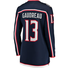 Johnny Gaudreau Columbus Blue Jackets Fanatics Women's Breakaway Player Jersey Outlet