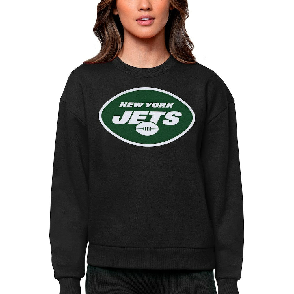 New York Jets  Antigua Women's Victory Logo Pullover Sweatshirt