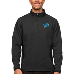 Detroit Lions  Antigua Course Quarter-Zip Pullover Top