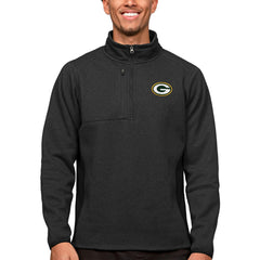 Green Bay Packers  Antigua Course Quarter-Zip Pullover Top