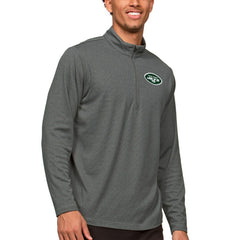 New York Jets  Antigua Epic Quarter-Zip Pullover Top
