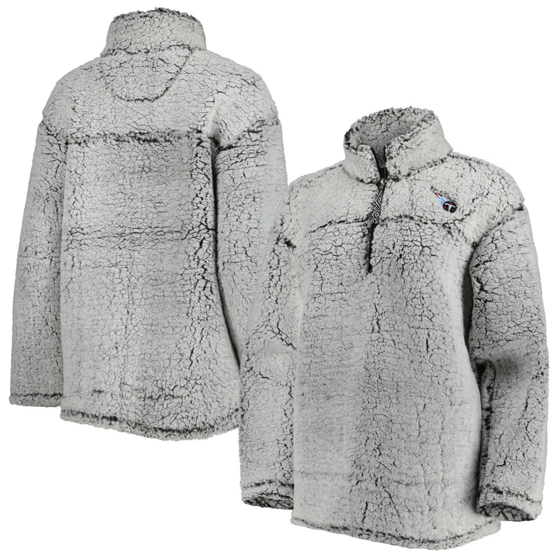Tennessee Titans  G-III 4Her by Carl Banks Women's Sherpa Quarter-Zip Jacket