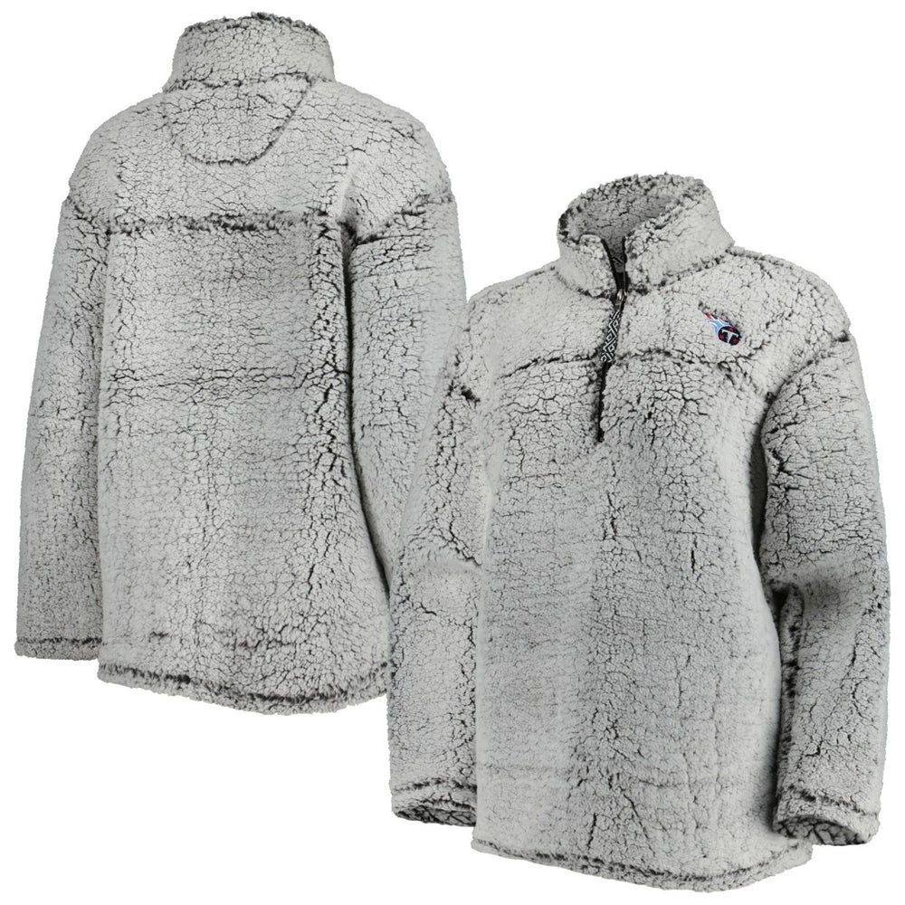 Tennessee Titans  G-III 4Her by Carl Banks Women's Sherpa Quarter-Zip Jacket
