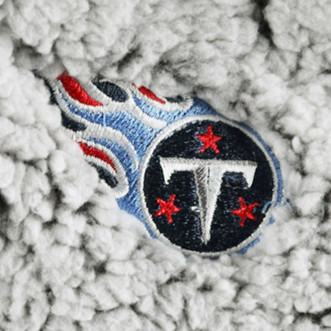 Tennessee Titans  G-III 4Her by Carl Banks Women's Sherpa Quarter-Zip Jacket