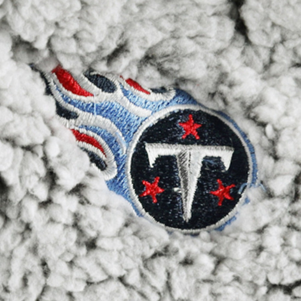 Tennessee Titans  G-III 4Her by Carl Banks Women's Sherpa Quarter-Zip Jacket