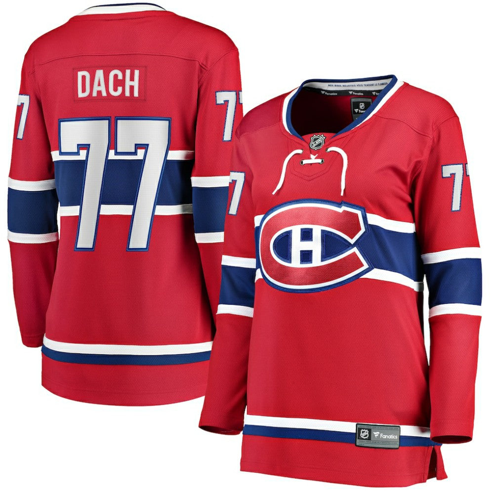 Kirby Dach Montreal Canadiens Fanatics Women's Home Breakaway Player Jersey Sale
