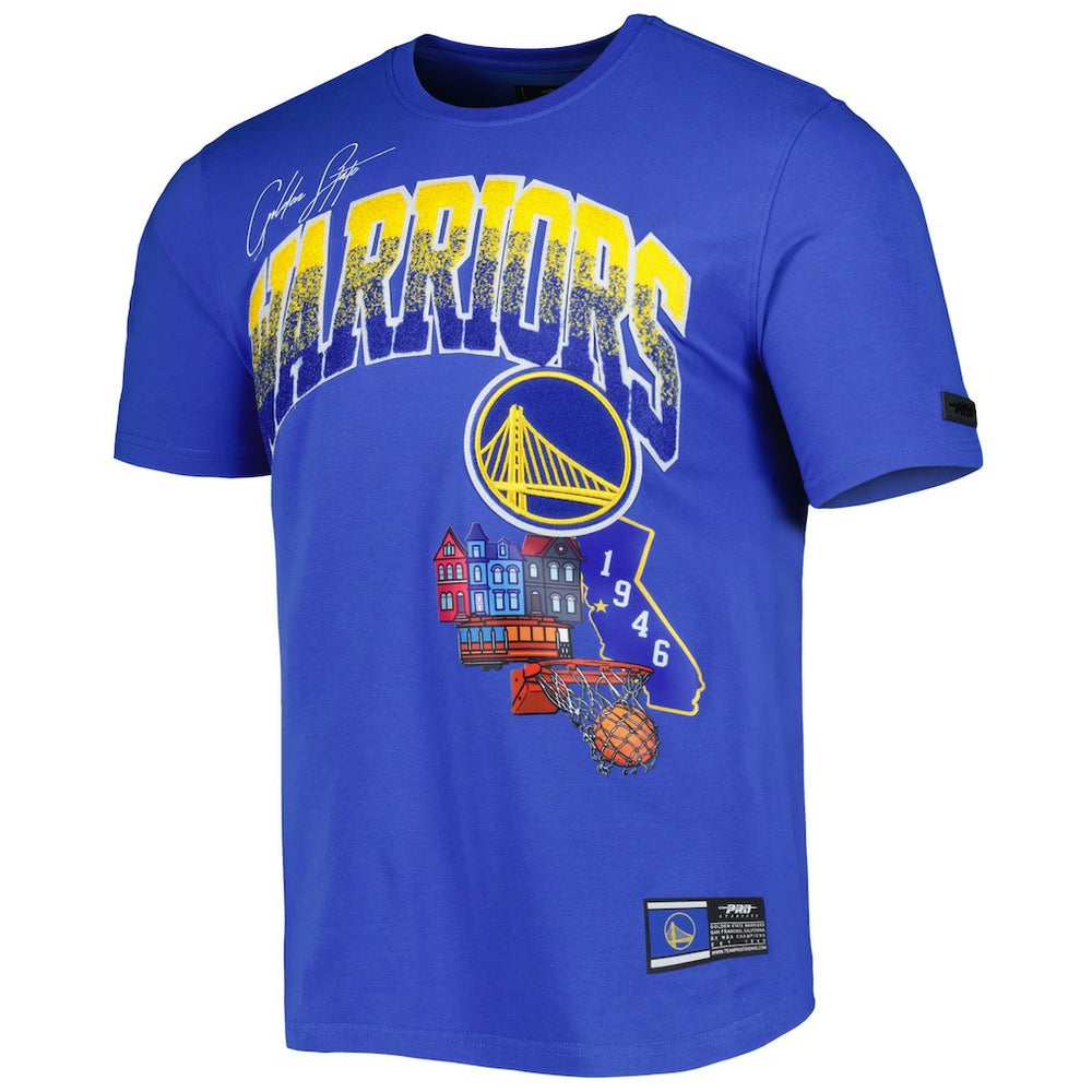 Golden State Warriors Pro Standard Hometown Chenille T-Shirt sale On Sale