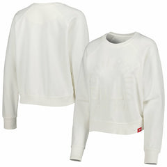 Chicago Bulls Sportiqe Women's Ashlyn Brava Raglan Pullover Sweatshirt sale On Sale