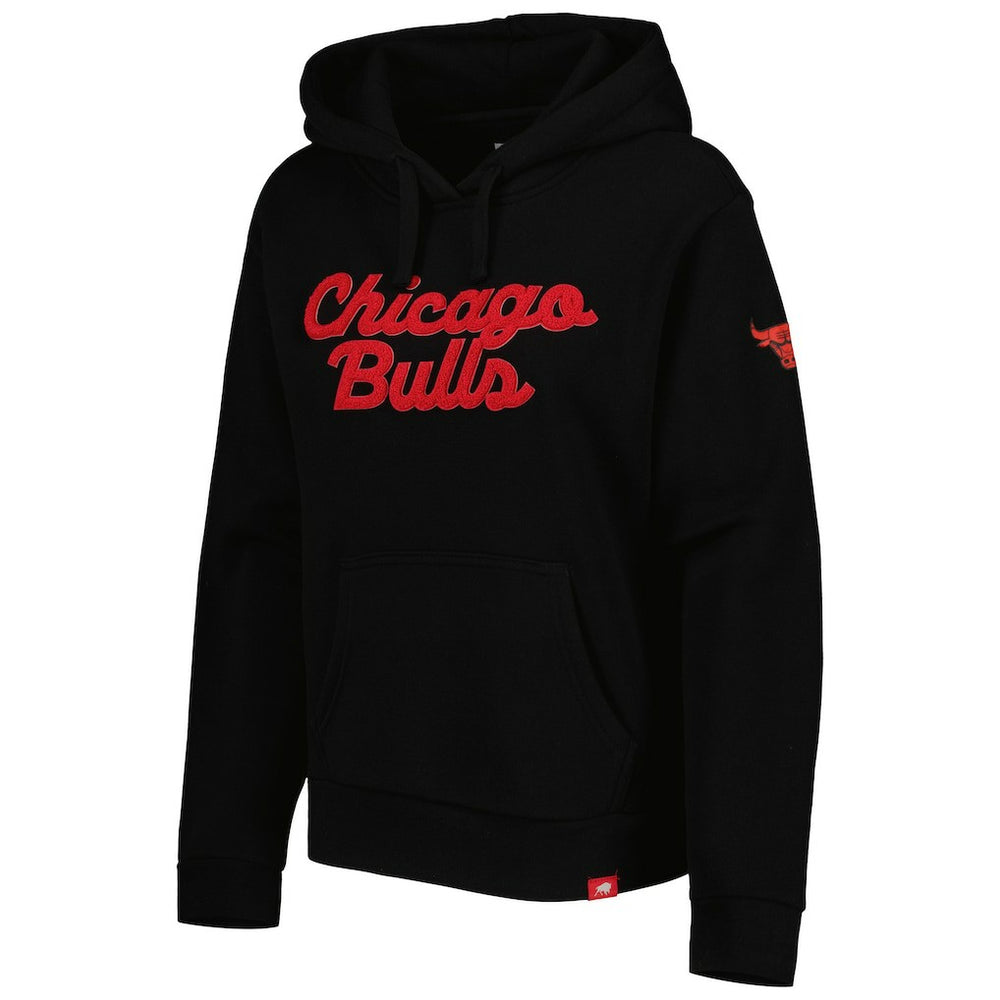 Chicago Bulls Sportiqe Women's Leona Ava Fleece Tri-Blend Pullover Hoodie Discount