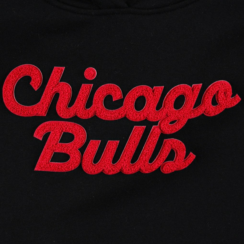 Chicago Bulls Sportiqe Women's Leona Ava Fleece Tri-Blend Pullover Hoodie Discount