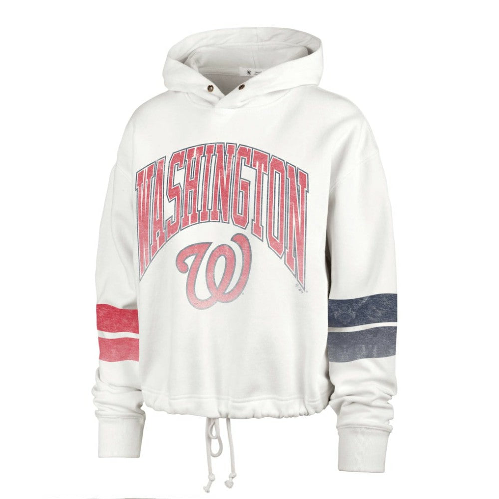 Washington Nationals '47 Women's Harper Pullover Hoodie | MLB Outlet