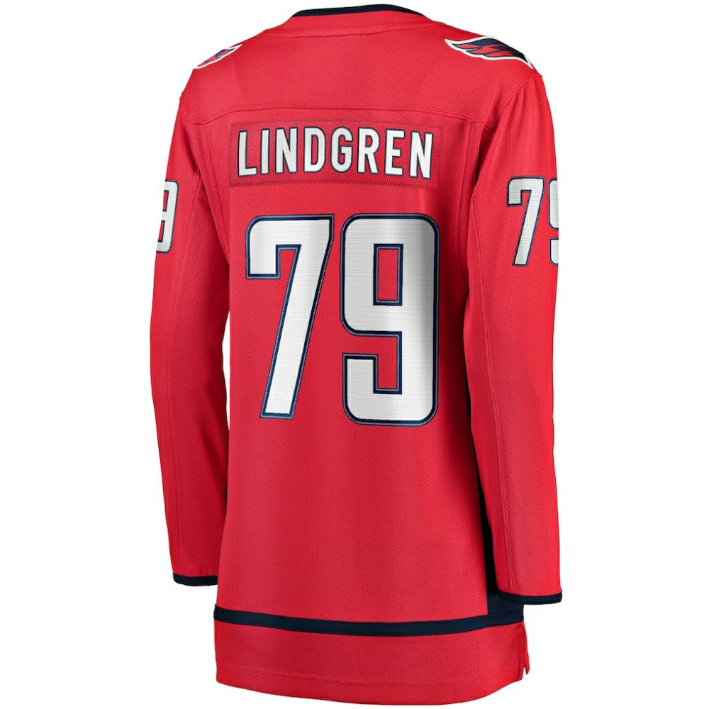 Charlie Lindgren Washington Capitals Fanatics Women's Home Breakaway Player Jersey Sale