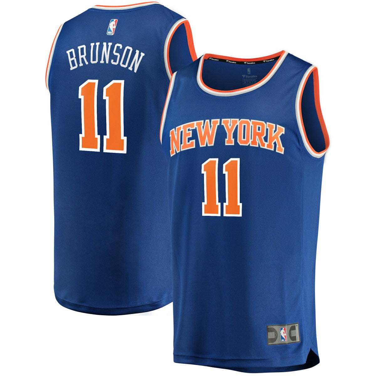 Jalen Brunson New York Knicks Fast Break Replica Jersey Online