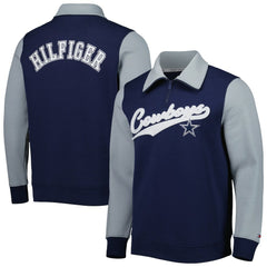 Dallas Cowboys  Tommy Hilfiger Aiden Quarter-Zip Sweatshirt