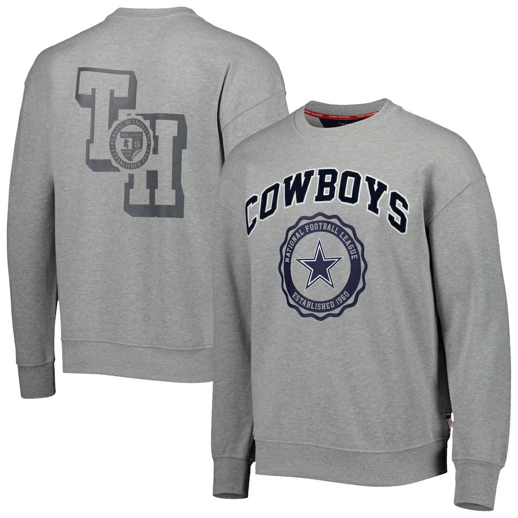 Dallas Cowboys  Tommy Hilfiger Ronald Crew Sweatshirt