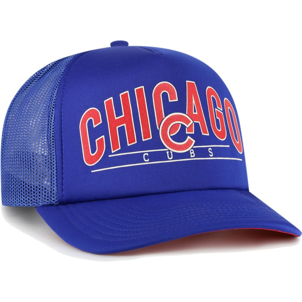 Chicago Cubs '47 Backhaul Foam Trucker Snapback Hat | MLB Shop
