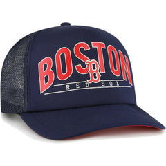 Boston Red Sox '47 Backhaul Foam Trucker Snapback Hat | MLB Outlet