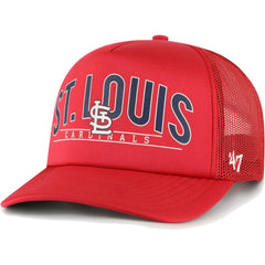 St. Louis Cardinals '47 Backhaul Foam Trucker Snapback Hat | MLB Near me
