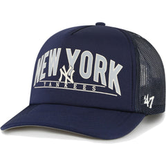 New York Yankees '47 Backhaul Foam Trucker Snapback Hat | MLB Online