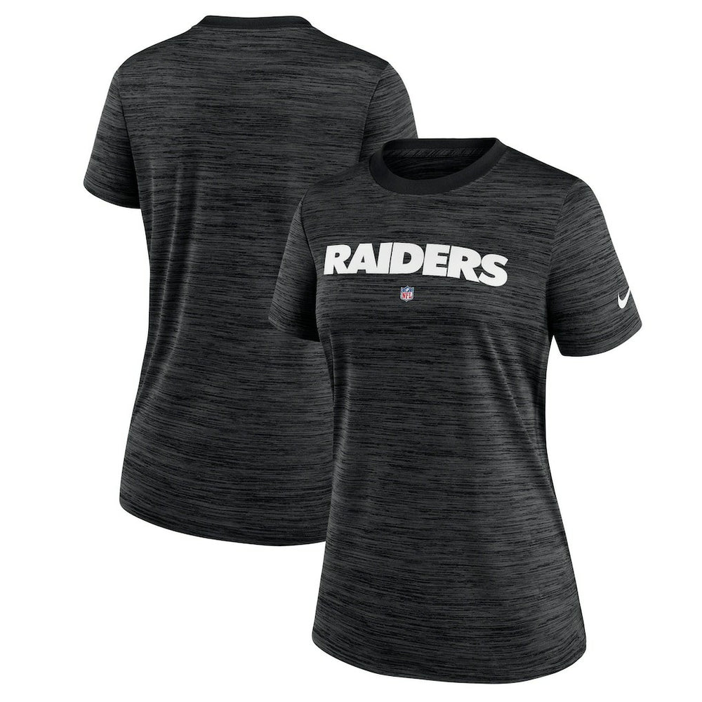 Las Vegas Raiders Nike Women's Sideline Velocity Performance T-Shirt