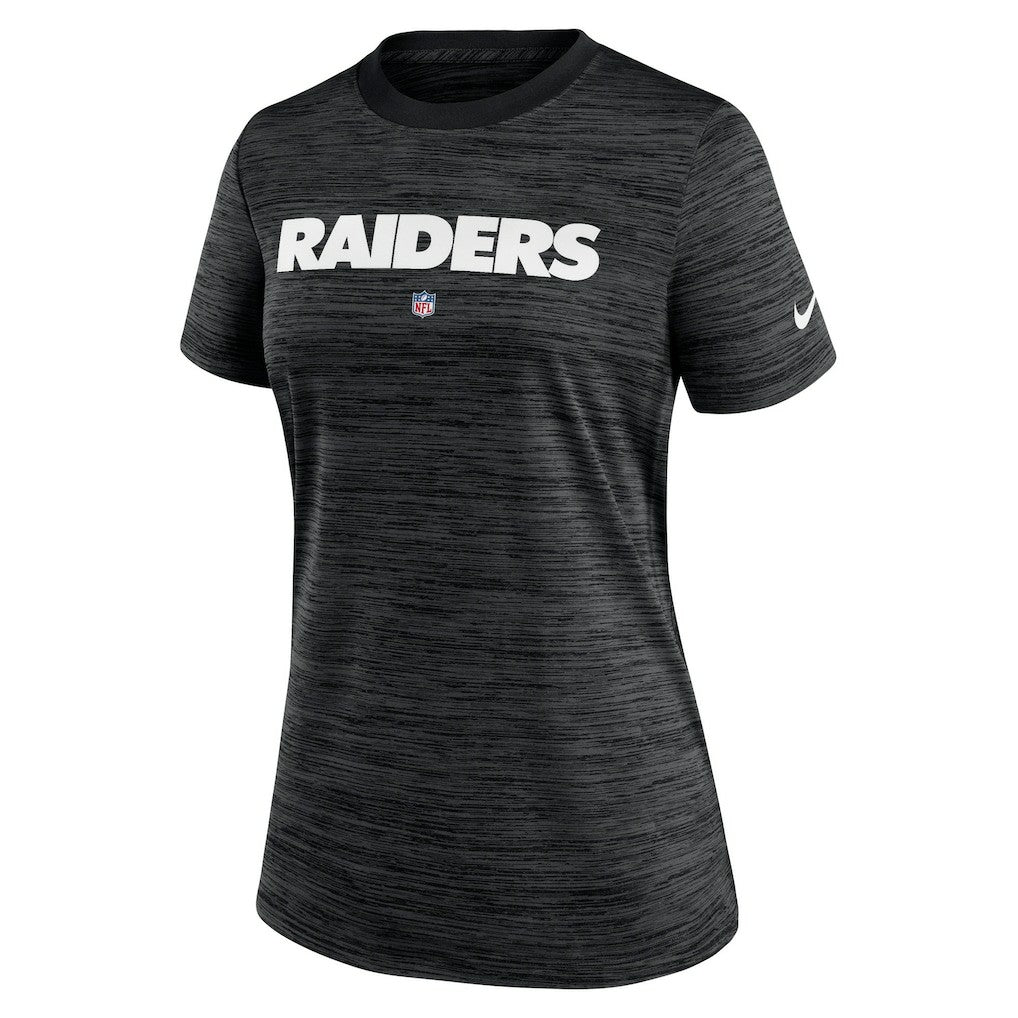 Las Vegas Raiders Nike Women's Sideline Velocity Performance T-Shirt